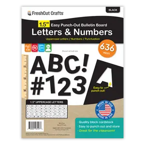 1.5 inch Letters & Numbers