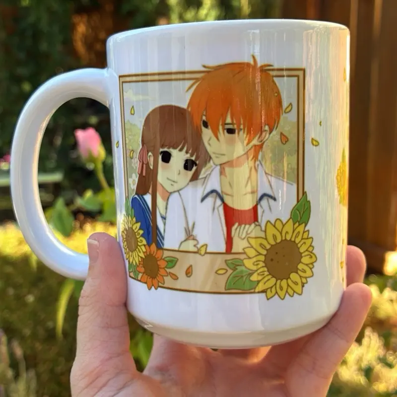 Fruit basket mug(white)