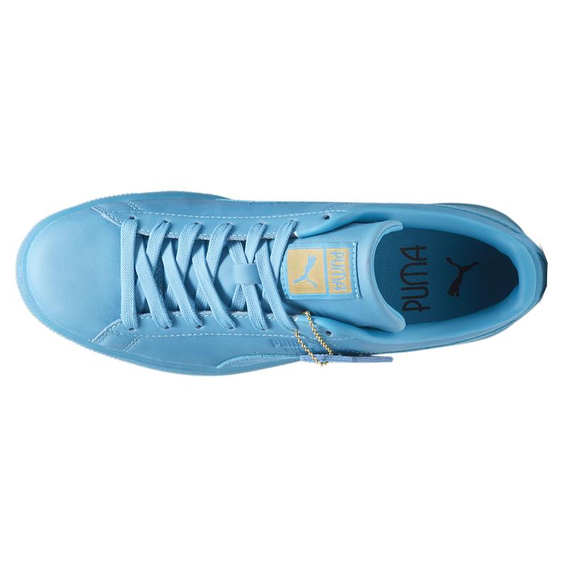 PUMA Mens Suede Op Lace Up Sneakers Shoes Casual - Blue