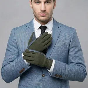 Aviator-G Gloves - Nomex Flight Multipurpose Black Leather Gloves for Men and Women