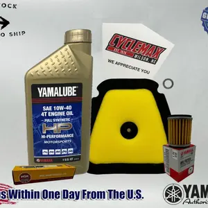 Cyclemax Full Synthetic Tune Up Kit fits 2019-2021 Yamaha YZ250F with Spark Plug