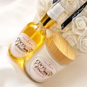 Only The Real Coco Vanille Classic Bundle (6 oz Rinse-Off Body Butter + 2 oz Body Oil)