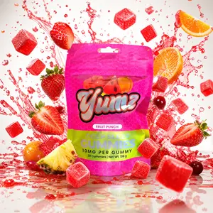 YUMZ - Fruit Punch - Hemp-Seed Oil Gummies