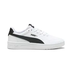 PUMA Womens Court Lally Lace Up Sneakers Shoes Casual - White