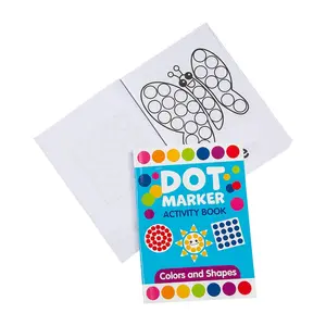Colors & Shapes Dot Marker Activity Books – 12 Pc.