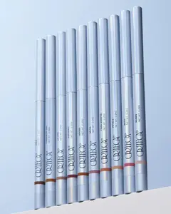 ORTEGA Soft Contour Lip Liner Makeup Cosmetic Bundle: Adobe, Beso, Cinnamon Girl, Euphoric, LA Chic, Musa, Nubes, Para Siempre, Petals, Xola