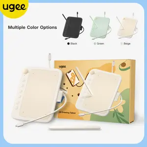 UGEE Q6 Digital Drawing Pad (6.5×4"), Mobile Wireless USB-C Writing Tablet with 6 Hot Keys, 8192 Levels Pressure, Battery-Free Stylus - Android 14+ Only, Not iOS, Works with Windows, Chrome for Drawing, Online Classes tiktokshopspringglowup