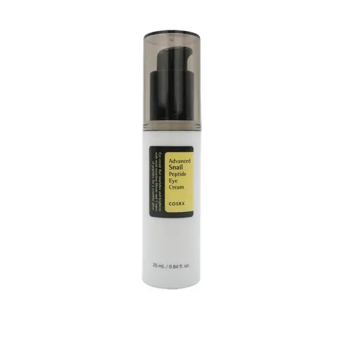 COSRX Advanced Snail Peptide Eye Cream (25ml) - Lightweight Daily Skincare, Snail Mucin Moisturizer, Firming Under Eye Brightener for Routine Care, Moisturizing