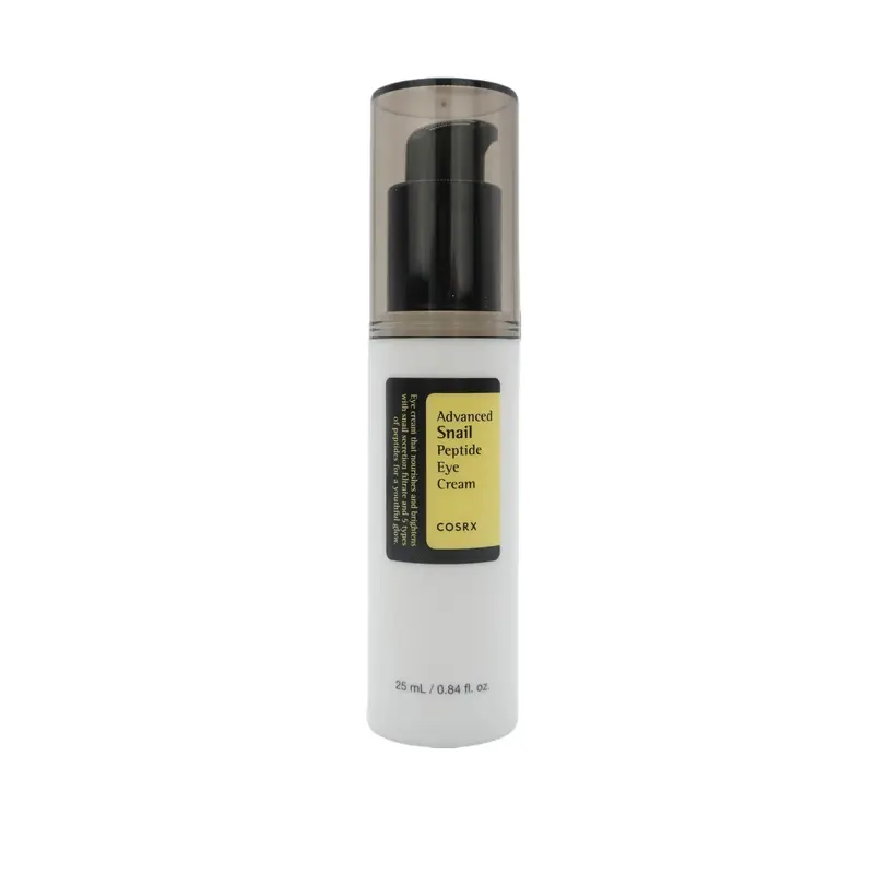 COSRX Advanced Snail Peptide Eye Cream (25ml) - Lightweight Daily Skincare, Snail Mucin Moisturizer, Firming Under Eye Brightener for Routine Care, Moisturizing