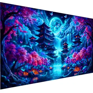 Large Size Fantasy Forest Mangrove Attic 5D Diamond Painting Kit, DIY Diamond Art for Adults, Home Wall Decor, Beginner Friendly