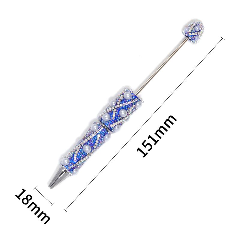 【P200】Rhinestone chain small love bead pen 【P200】Rhinestone chain small love bead pen