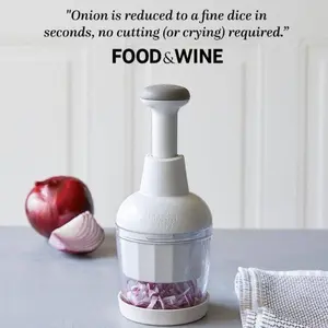 Food Chopper, Onion, Garlic, Hand Chopper for Vegetables, Handheld Veggie Chopper, Nut, Vegetable Cutter
