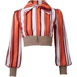 Mamma Mia Donna Cosplay Top Jacket Costume Women's 70s Dance Party Outfit