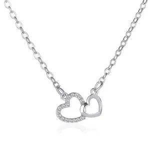 Heart-shaped Necklace Comes with Gift Box Great for Gifting