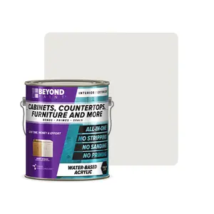 Beyond Paint All-In-One Bright White Refinishing Paint for Cabinets, Countertops, Furniture, and more