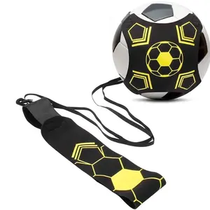 Tibial Defense Kickback Trainer, Beginner Soccer Juggling Training Tool, Soccer Training Equipment, Fits Size 3-5 Footballs, Christmas Gift Idea, No Ball Included