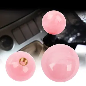 Brand New Universal JDM Pink Pearl 54mm Round Ball SHIFT KNOB M8 M10 M12