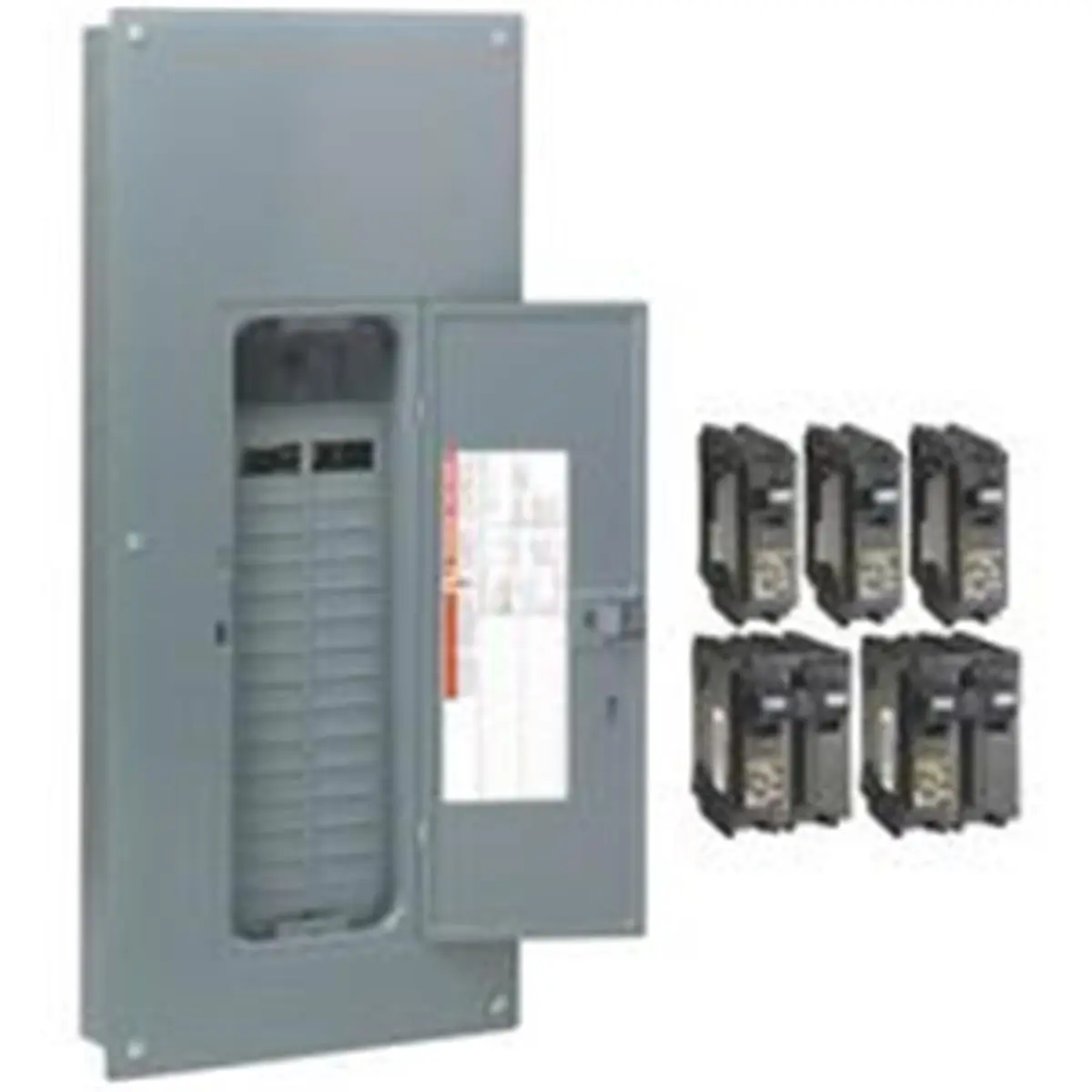 Square D By Schneider Electric Loadcenter Indoor 200A 30 Spce HOM3060M200PCVP, 200A Capacity, Indoor Use