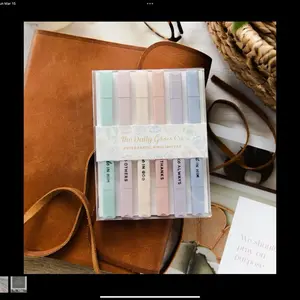 Pastel Highlighters - Soft Pastel Colors for Easy Marking and Stylish Writing