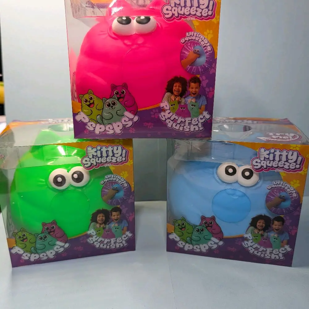 KITTY SQUEEZE! Fidget Toy and Stress Relief for ages 3+