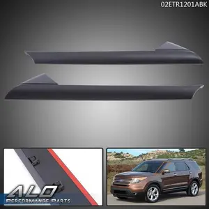 Windshield Outer Trim Pillar Molding Right+Left Side Fit For 11-19 Ford Explorer