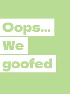 Oops - Our mistake upside down logo placement on back of Journal