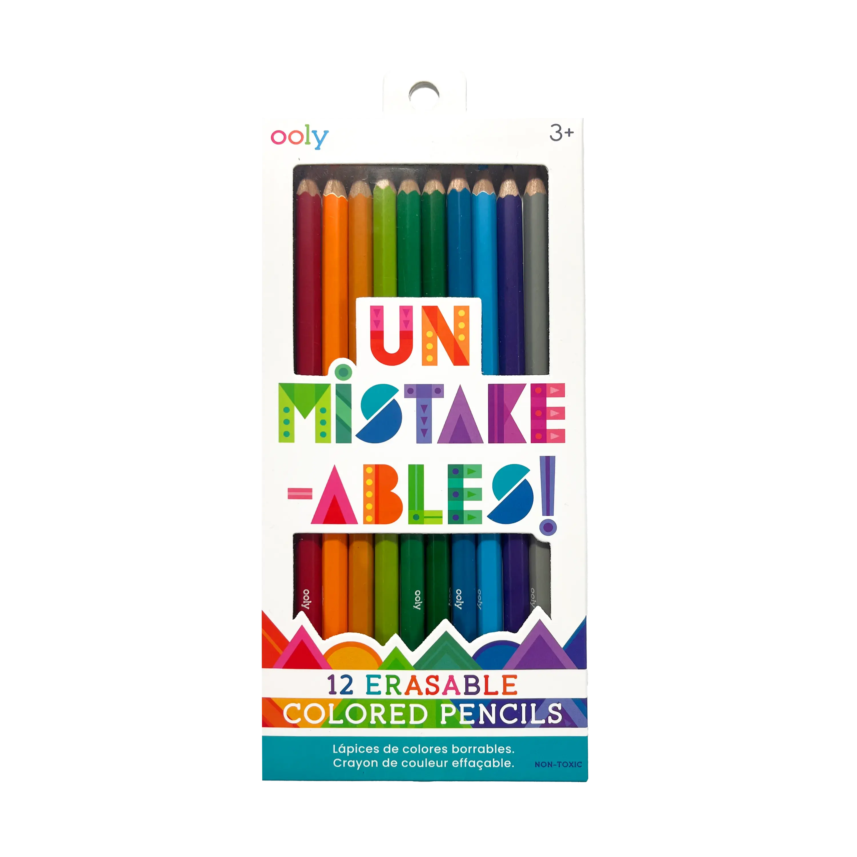 Un-Mistakeables! Erasable Colored Pencils - Set of 12 Un-Mistakeables! Erasable Colored Pencils - Set of 12