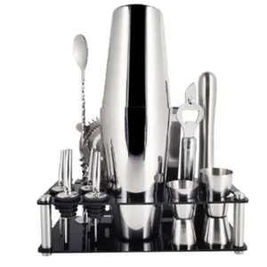 PURE VINTAGE Bartender Kit - 13 Piece Professional Bar Set PURE VINTAGE Bartender Kit - 13 Piece Professional Bar Set