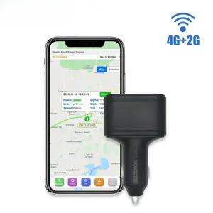 4G / 2G Type C USB Car Cigarette Lighter Hidden GPS Tracker ST-909 Car Phone Charger with Free Online Tracking APP car gps tracker
