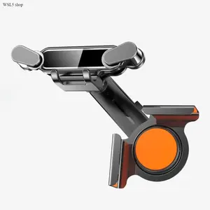 Universal Car Phone Holder for Large Smartphones - Adjustable Dashboard/EV Mount, 360° Rotating, Secure Grip, Hands-Free for Driving, GPS, Daily Commute