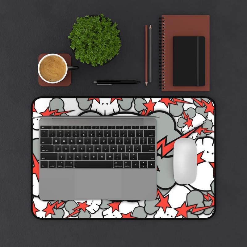 Bape Desk Mat, Gaming Mat, Mouse Pad, Custom Desk Pad, Japanese Desk Accessories, Office Supplies