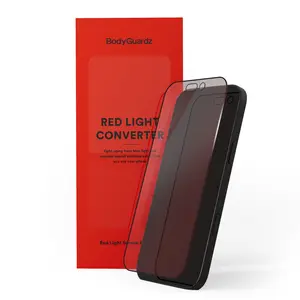 Red Light Converter by BodyGuardz - Supports Better Sleep, Skin Health, Reduced Eye Strain - 9h Tempered Glass