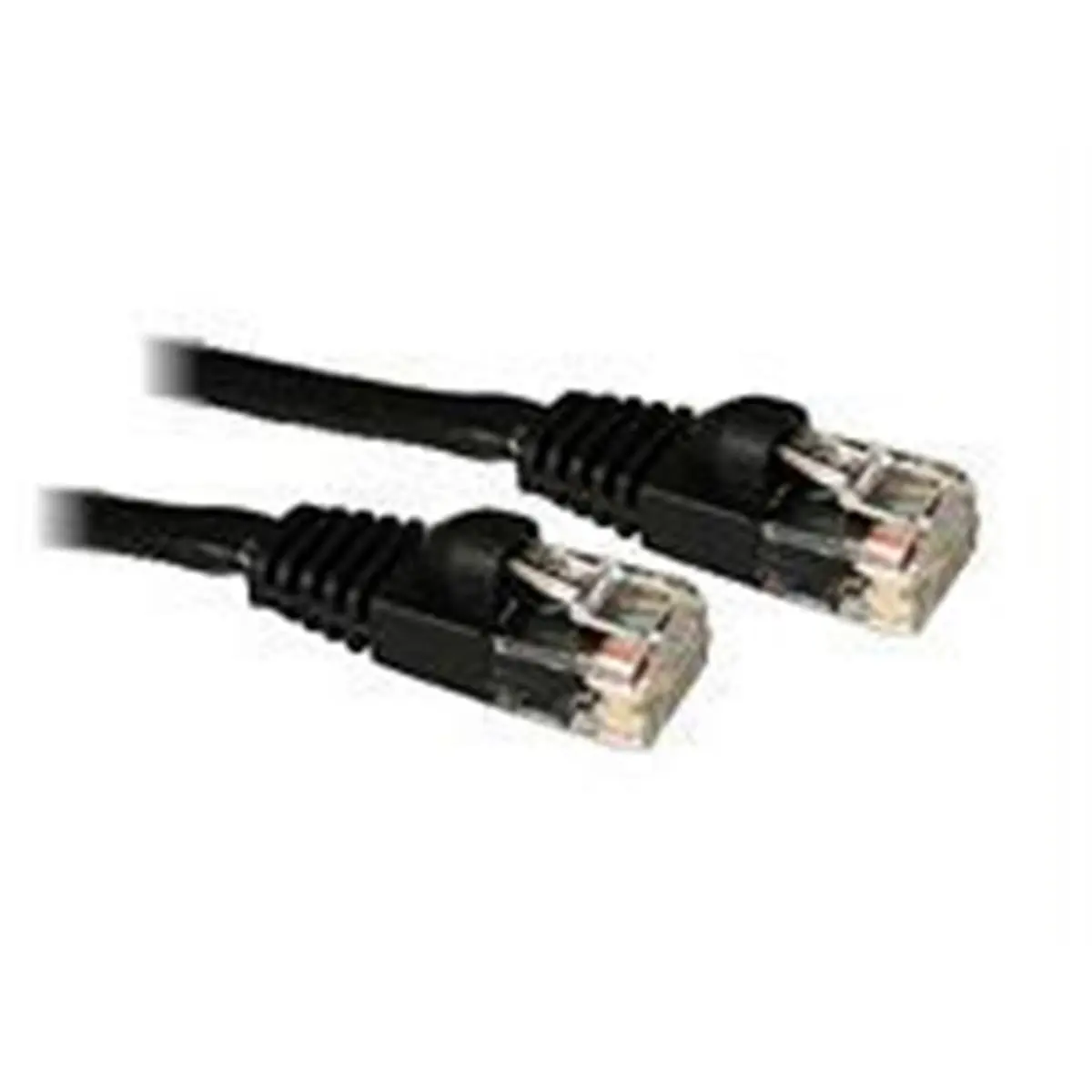 10 ft CAT5e Snagless Black Ethernet Patch Cable, Ethernet Cables