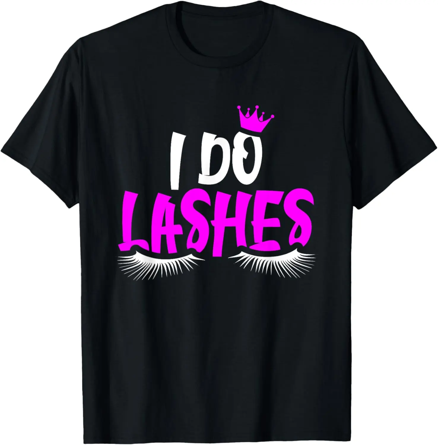 Funny Lash Tech Shirt - 100% Cotton Unisex Tee - Perfect Gift for Eyelash Extensions Artists