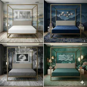 Extra Deep Fitted Sheet 25cm Pocket Size – Soft Breathable Comfortable Fabric with All Around Elastic for Snug Fit Mattress Cover Wrinkle Resistant Durable Bedding for Home Hotel Easy Wash Care