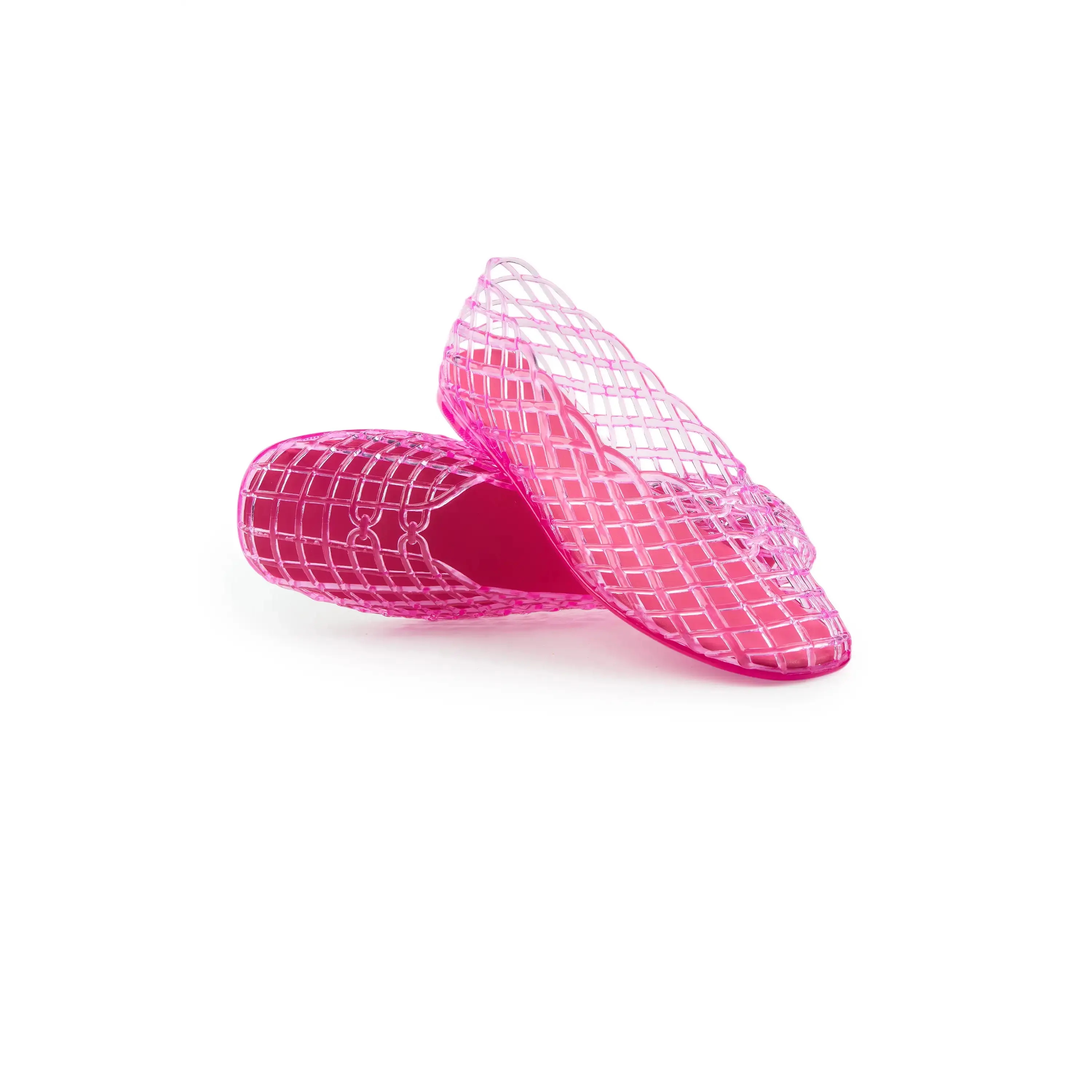 Nekisha Pink Jelly Mesh Shoes