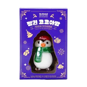 No Brand Penguin Cocoa Bomb Marshmallow Hot Chocolate Drink Mix 38g - Festive Winter Warm-Up Treat