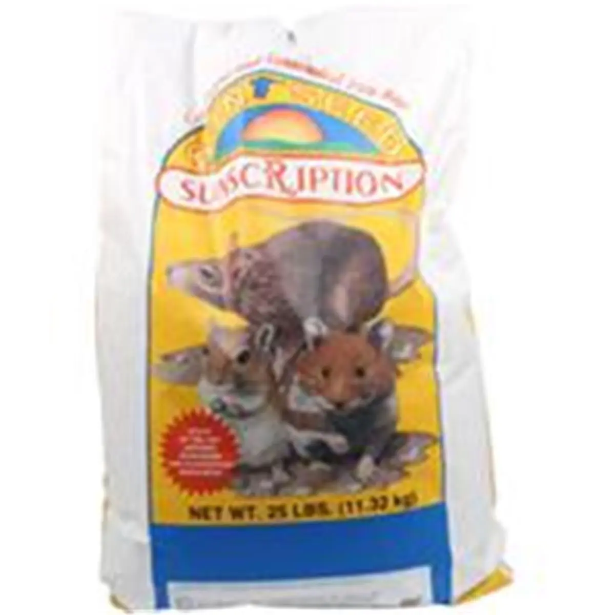 212 MAIN Sunbasics Hamster & Gerbil Mix - Large Bulk Bag, Vitamin-Rich Complete Diet, Chew Treats with Grains, Seeds & Sunflower for Chew Satisfaction