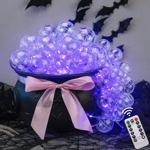 Halloween Decorations Indoor,Black Witches Cauldron,Halloween Party Decorations,Plastic Cauldron Pot,Bubble Witch Cauldron DIY Set for Kitchen Table Decor