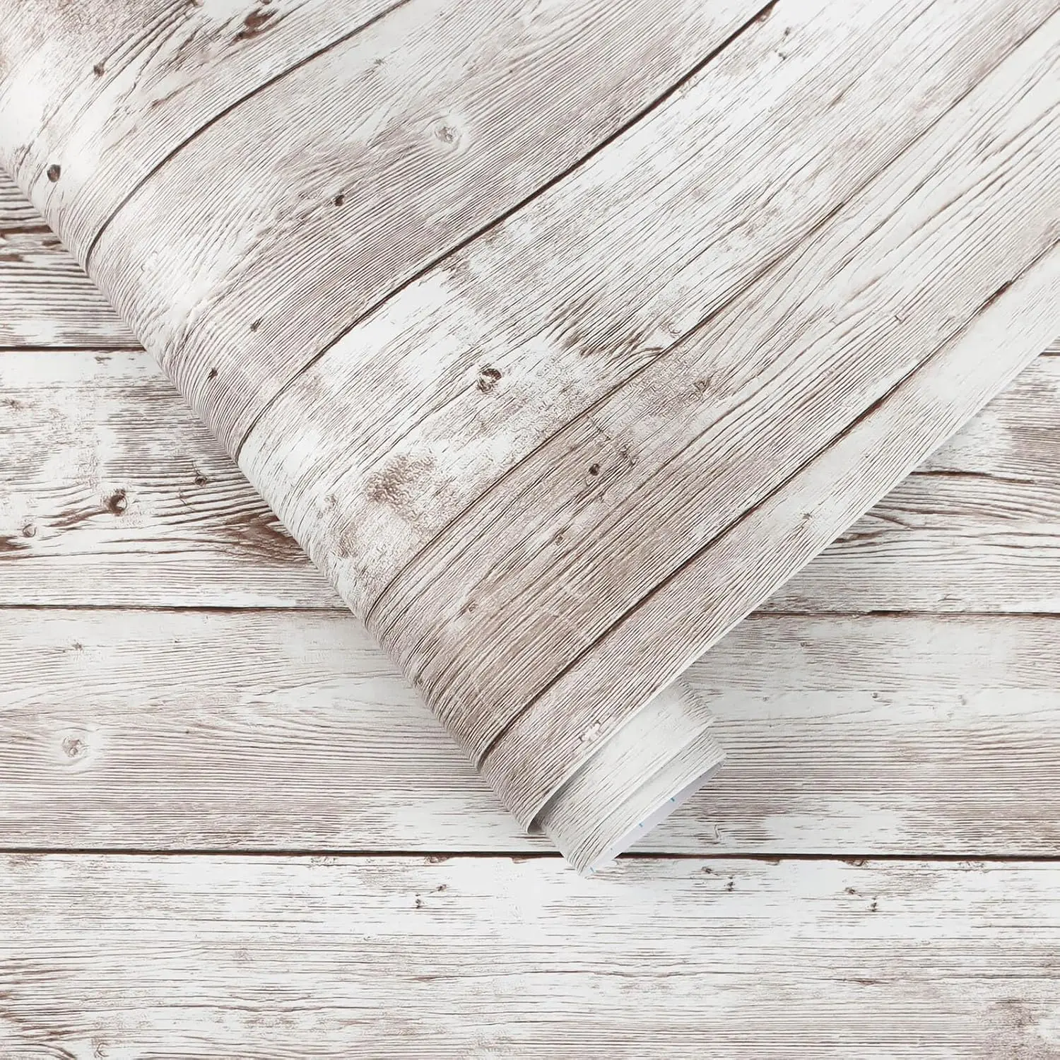 Contact Paper Peel and Stick Wallpaper Wood Grain Contact Paper for Cabinets Countertop Waterproof Removable Wallpaper Self Adhesive Decorative Shiplap Papel Tapiz para Pared 17.7''x78.7''
