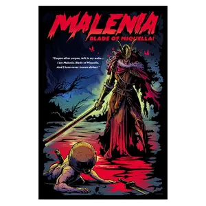 Malenia Blade Of Miquella Video Game Poster, Malenia Travel Gaming Posters Decor Photo