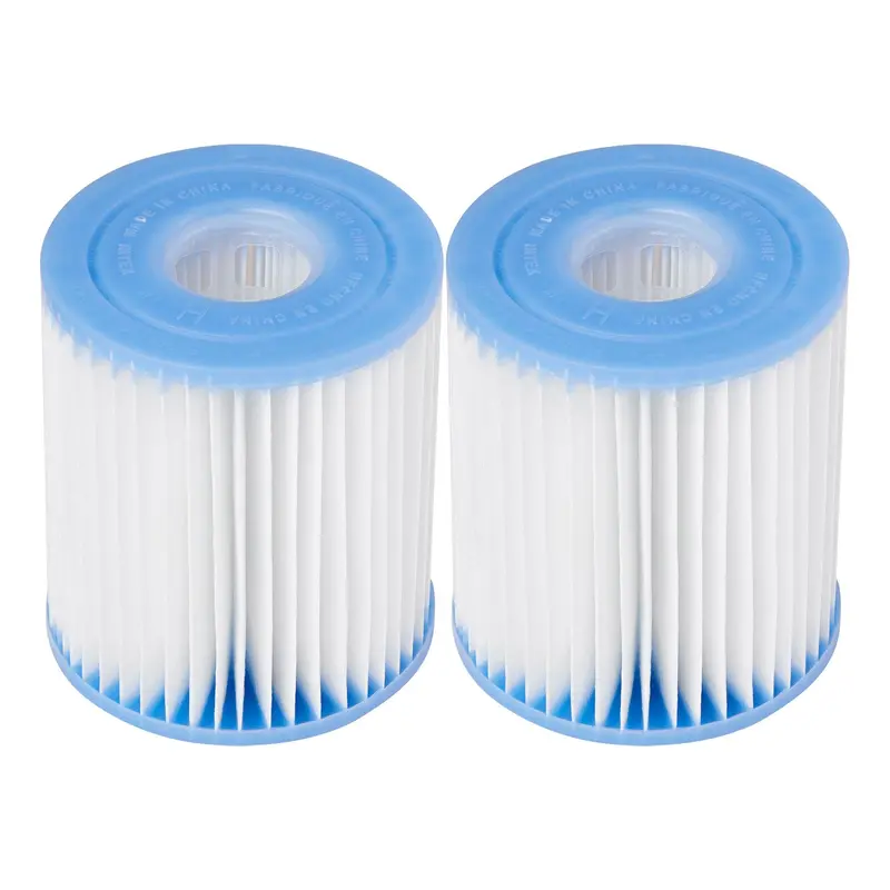 Intex Swimming Pool Easy Set Filter Cartridge Replacement - Type H (2 Pack)