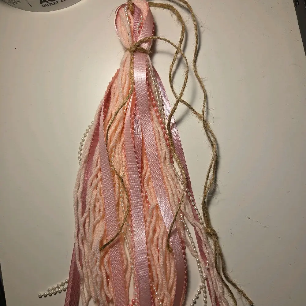 Pink and Pearls Bible Tassel