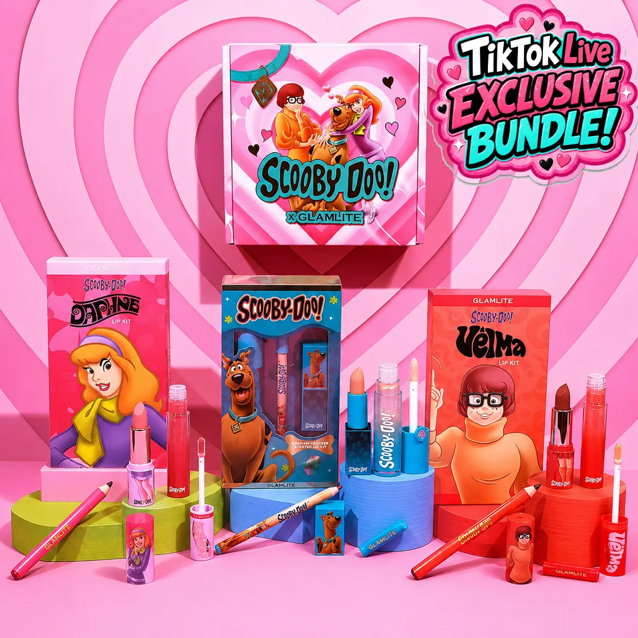 Scooby-Doo 3-Piece Lip Kit Bundle Scooby-Doo 3-Piece Lip Kit Bundle