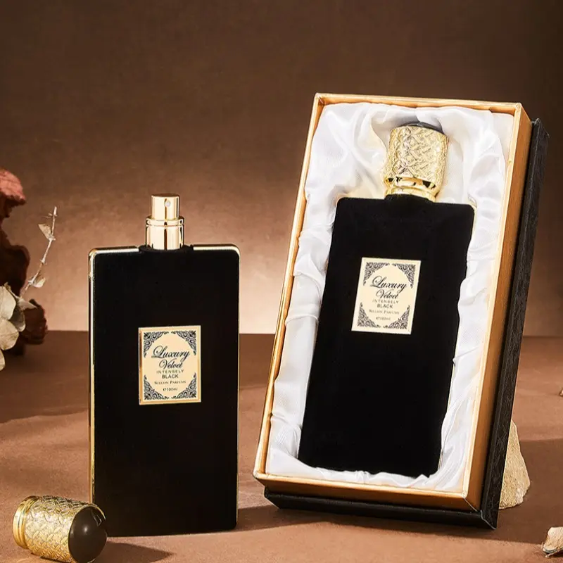 Luxurious Velvet Perfume Gift Box, Oriental Scented Men's Fragrance, EDP Fragrance, Daily Use, Perfect Christmas Perfume Gift, 100ML