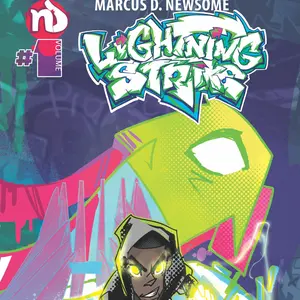 Lightning Strike the Writing on the Wall by Marcus D. Newsome Regular Edition Graphic Novel