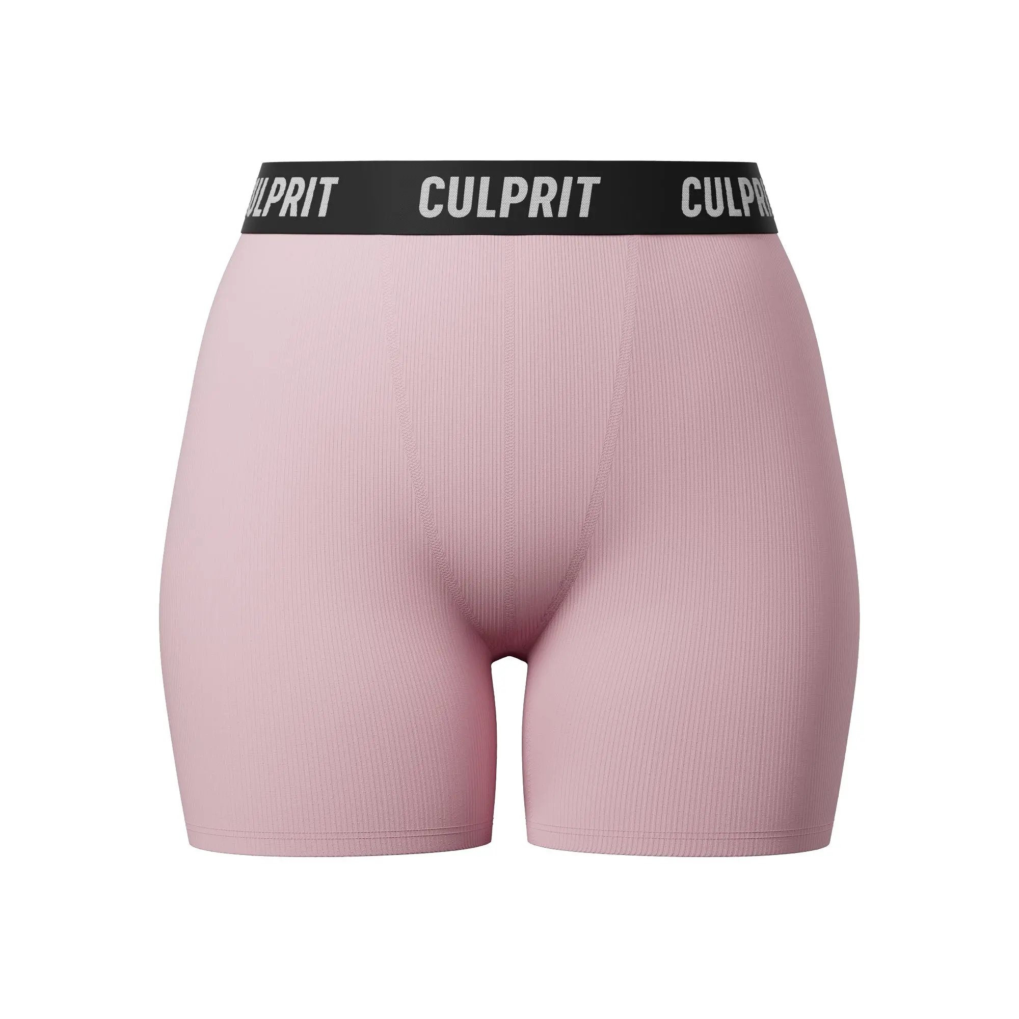 Pink Ribbed