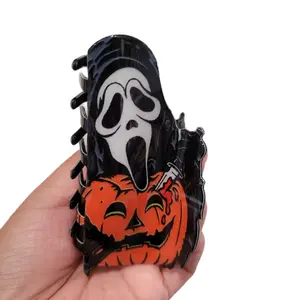 Ghost Face Horror Hairclip