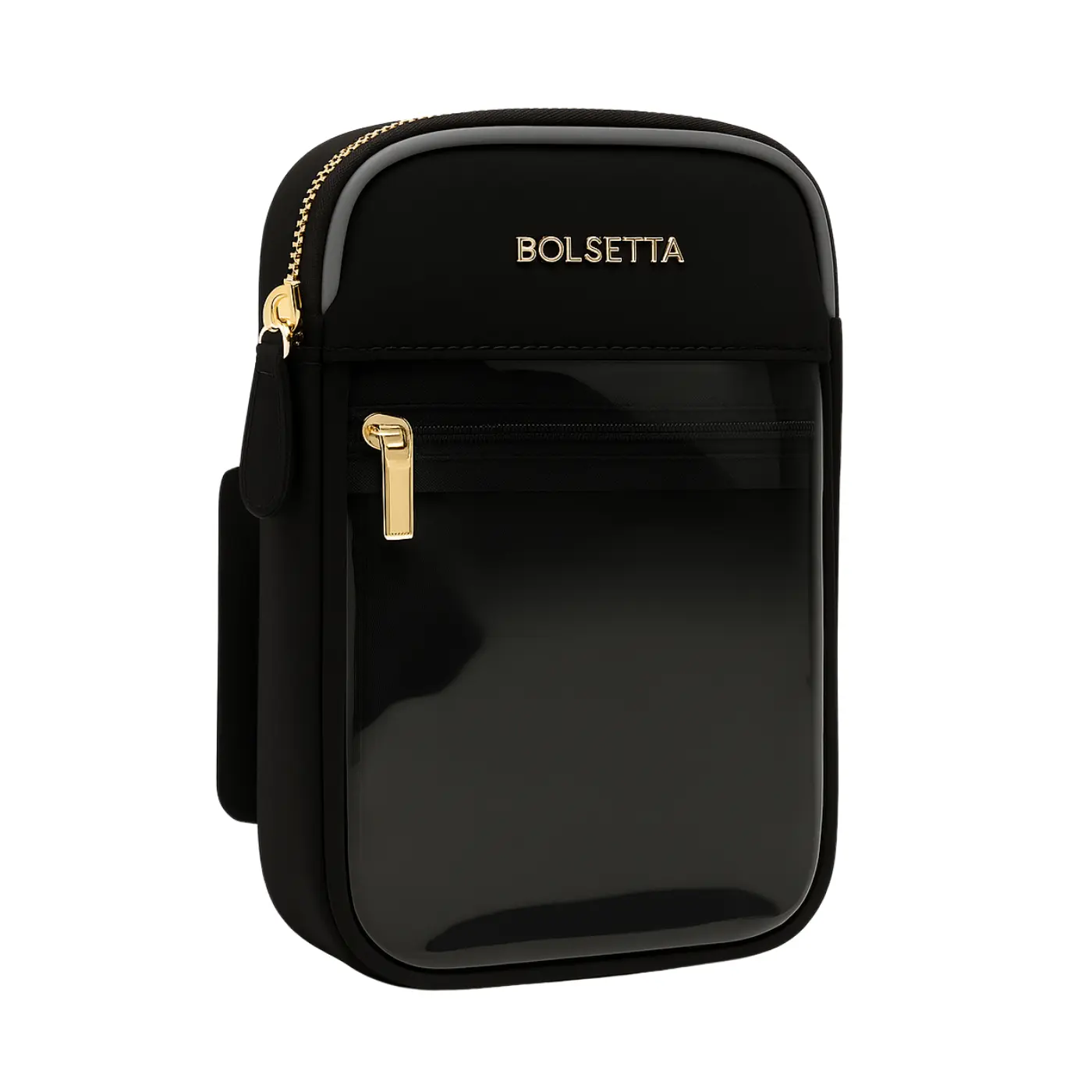 Bolsetta™ Clear-Front Magnetic Hip Bag – Stadium-Approved, Hands-Free Bag for Concerts & Events