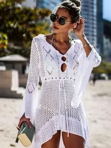 Sea Spark Summer Crochet Beach Tunic
